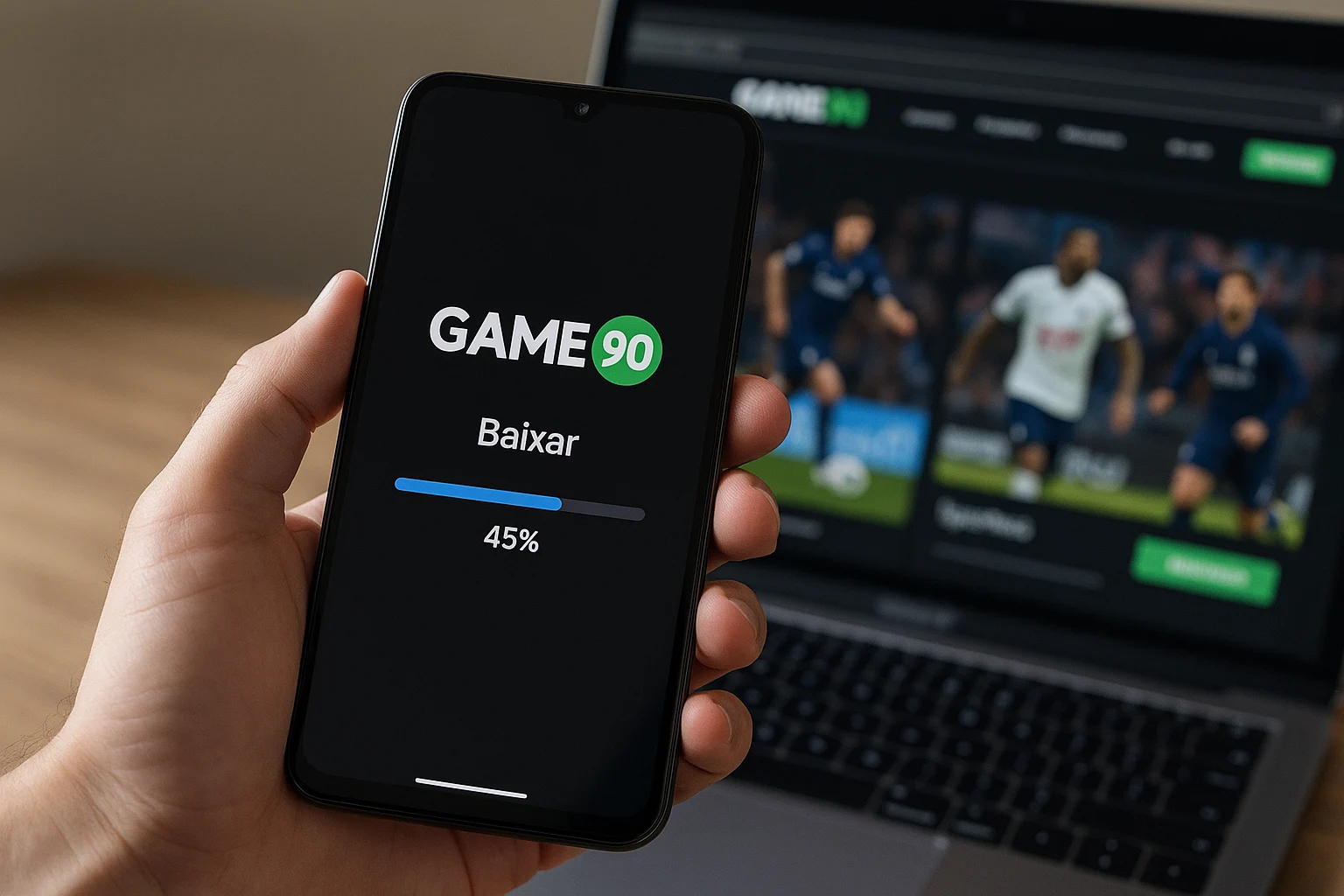 Baixar o GAME90 Cassino App