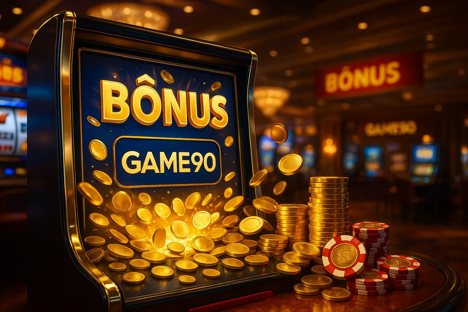 O bônus promocional GAME90 é uma ótima maneira de começar sua aventura
