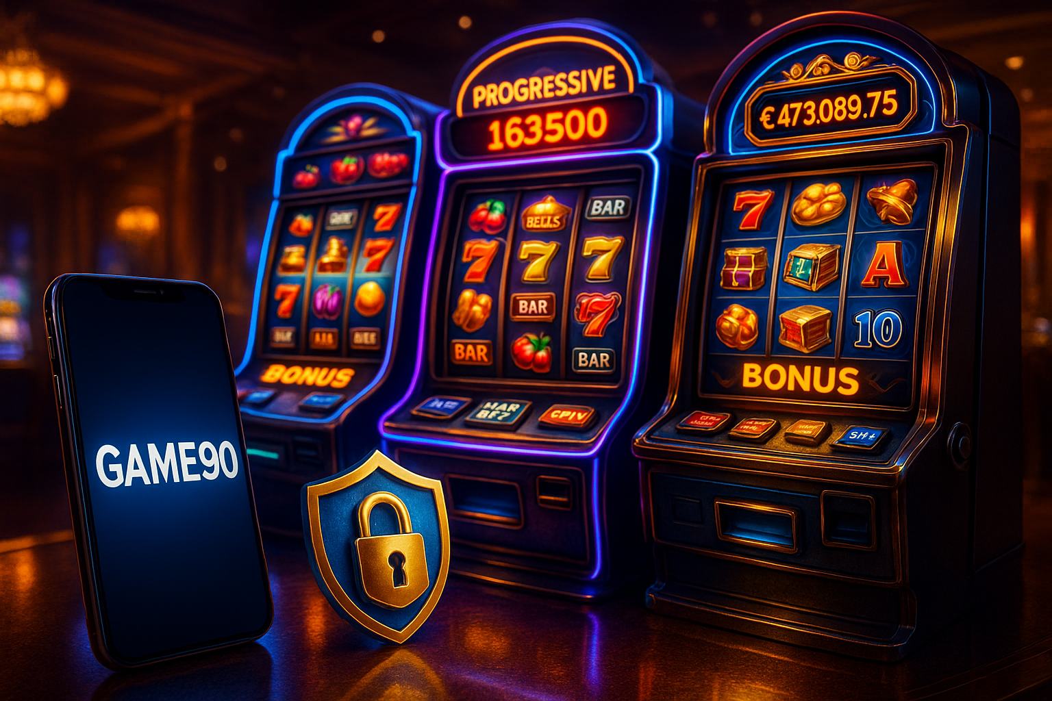 Jogos de Slot no Casino Online GAME90
