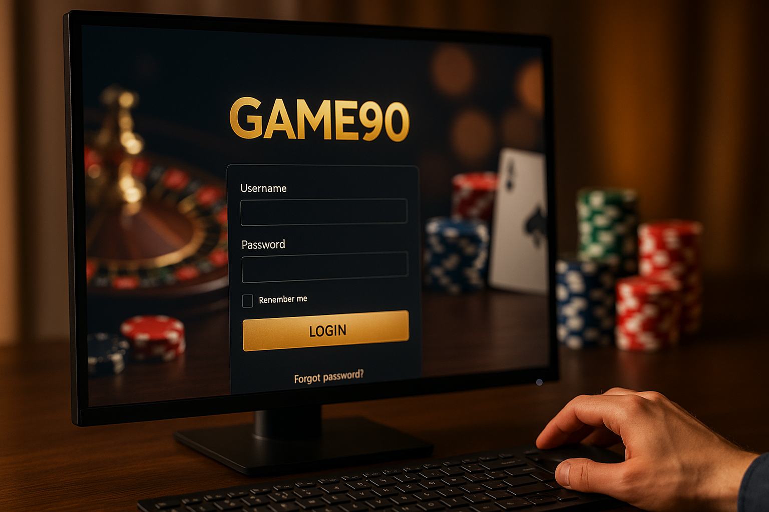 Login no Cassino GAME90